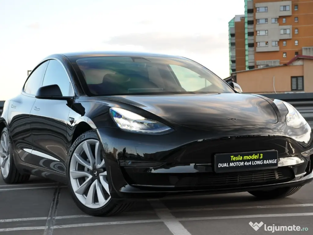 Tesla model 3 dual motor 4x4 500 cp 