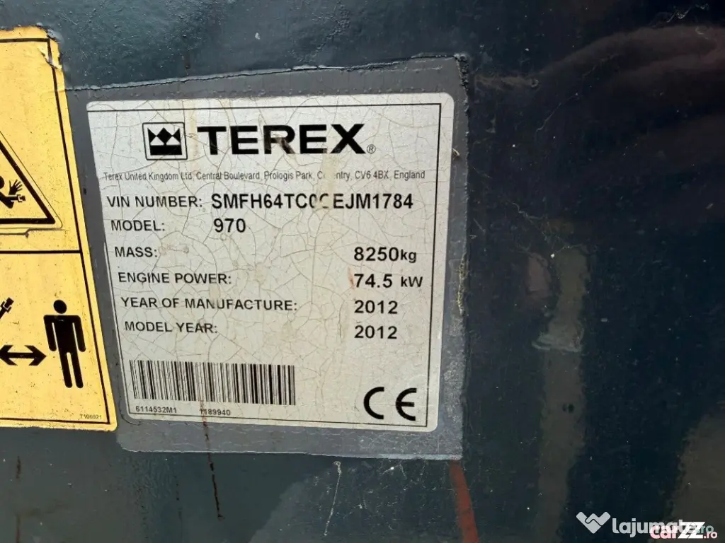 Cabina buldoexcavator Terex 