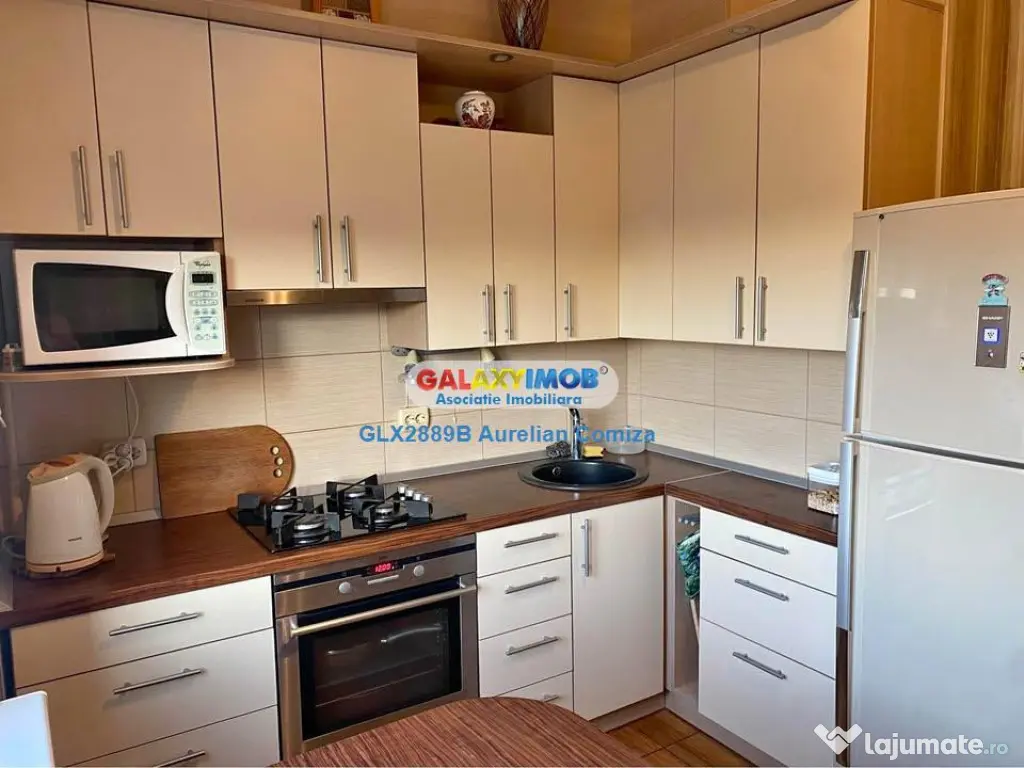 Garsoniera pentru inchiriat Piata Rahova/sp 28mp/etaj 3