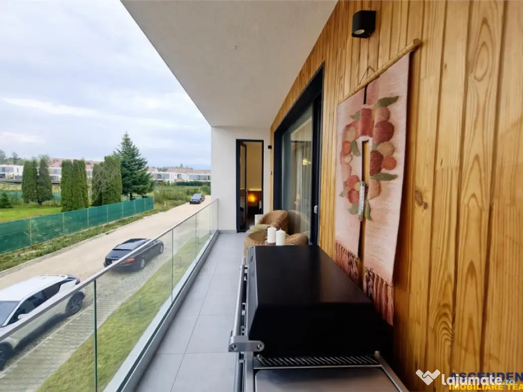 Rezidenta cu vibe de vacanta, mobilata, accesorizata cu tera 