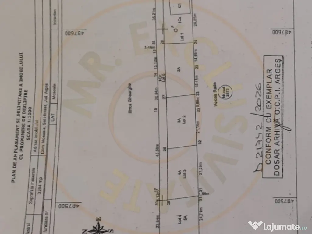Teren intravilan pentru Casa de Vacanta Mosoaia- Basangest 