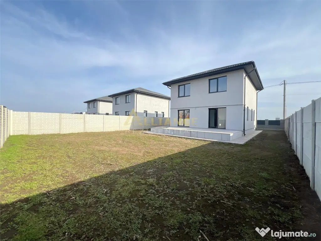 Vila individuala - 4 camere - 2 bai - 145mp utili - teren 45 