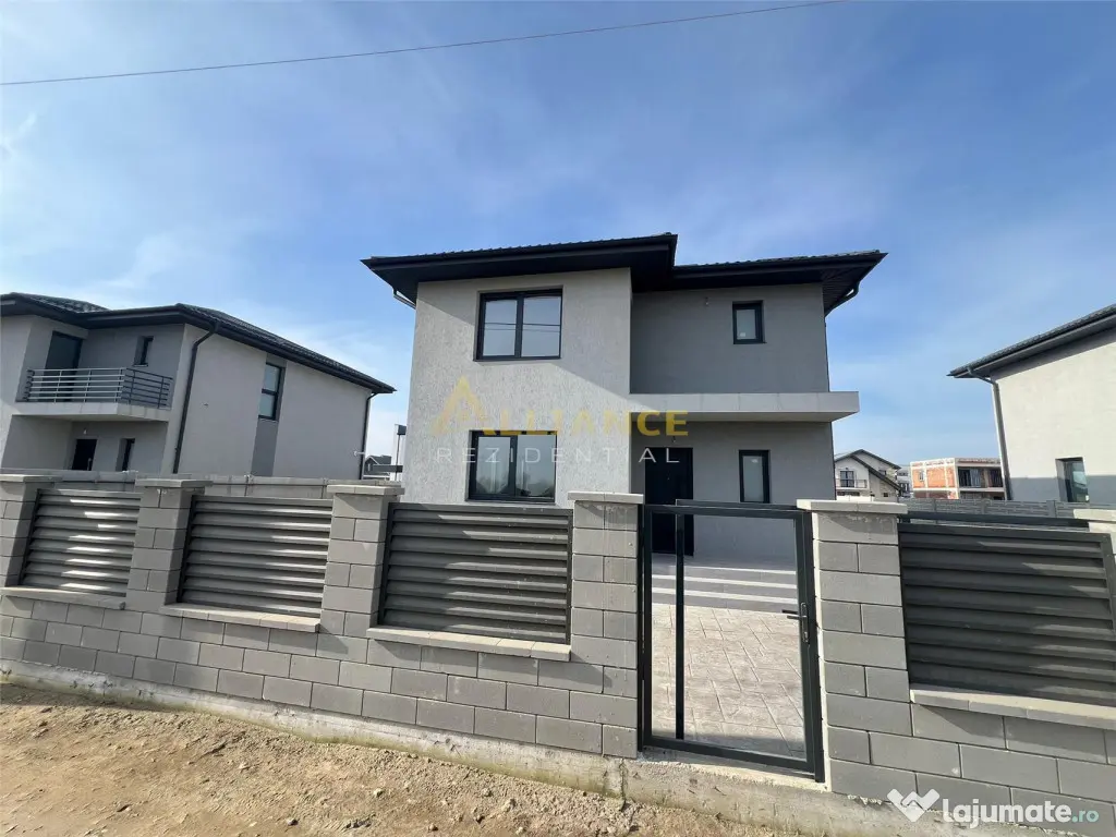 Vila individuala - 4 camere - 2 bai - 145mp utili - teren 45 