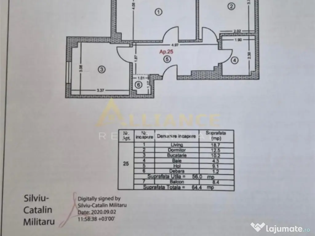 Apartament modern 2 camere 5 minute metrou 