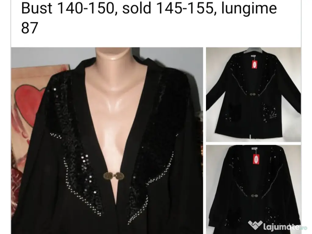 Blazer cu paiete,superb 