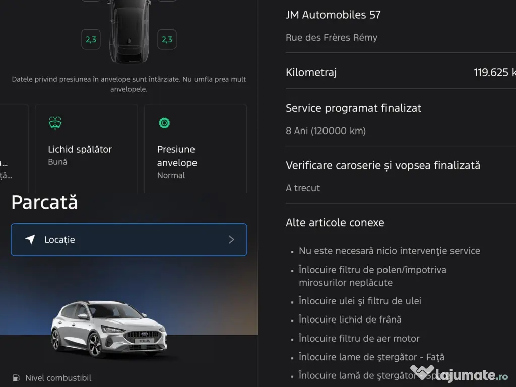 Ford Focus Active 2023 Automat 1.5 Diesel 120CP FULL LED NAVI CAMERA INCALZIRE V 