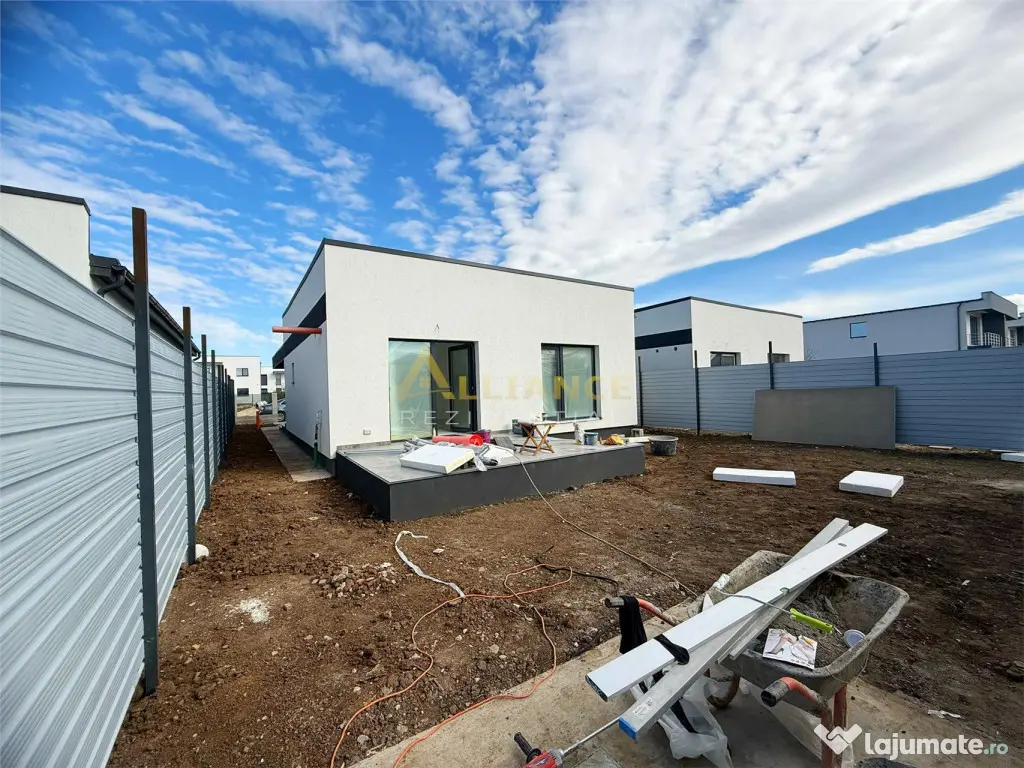 Casa individuala - 3 cam - 2 bai - 100 mp utili 