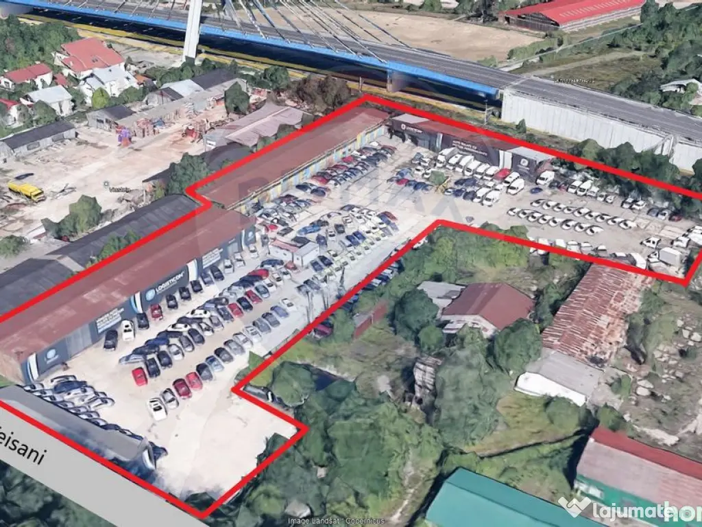 Hale metalice 2180 mp+ teren 9.700 mp – Aleea Teișani,... 