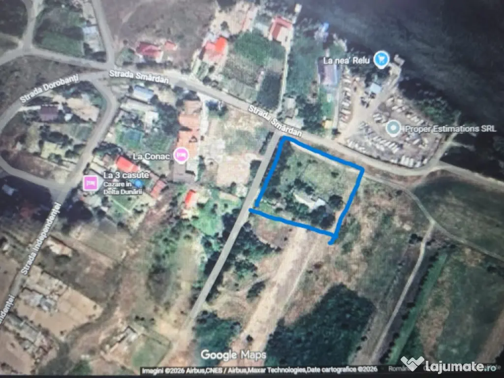 NUFARU -TEREN INTRAVILAN 2400 MP, UTILITATI PE TEREN 