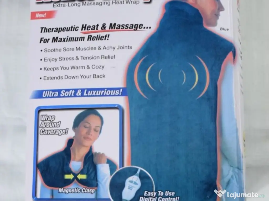 Vesta masaj si incalzire 