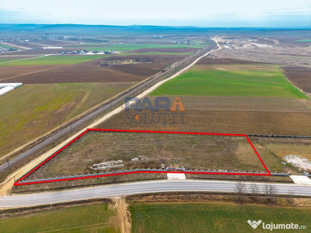 Teren 7.092 mp cu PUZ aprobat + Autorizatie / investiție... 