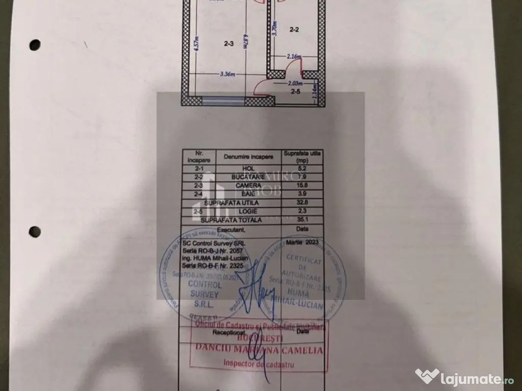 Apartament tip Studio Metalurgiei 