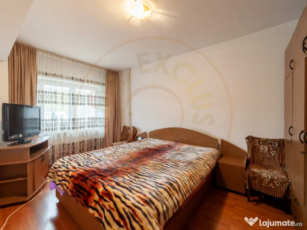 Apartament Topoloveni - 3 camere, decomandat, parter 