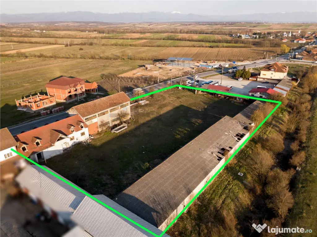 Reco Hala teren industrial la drumul National 76 