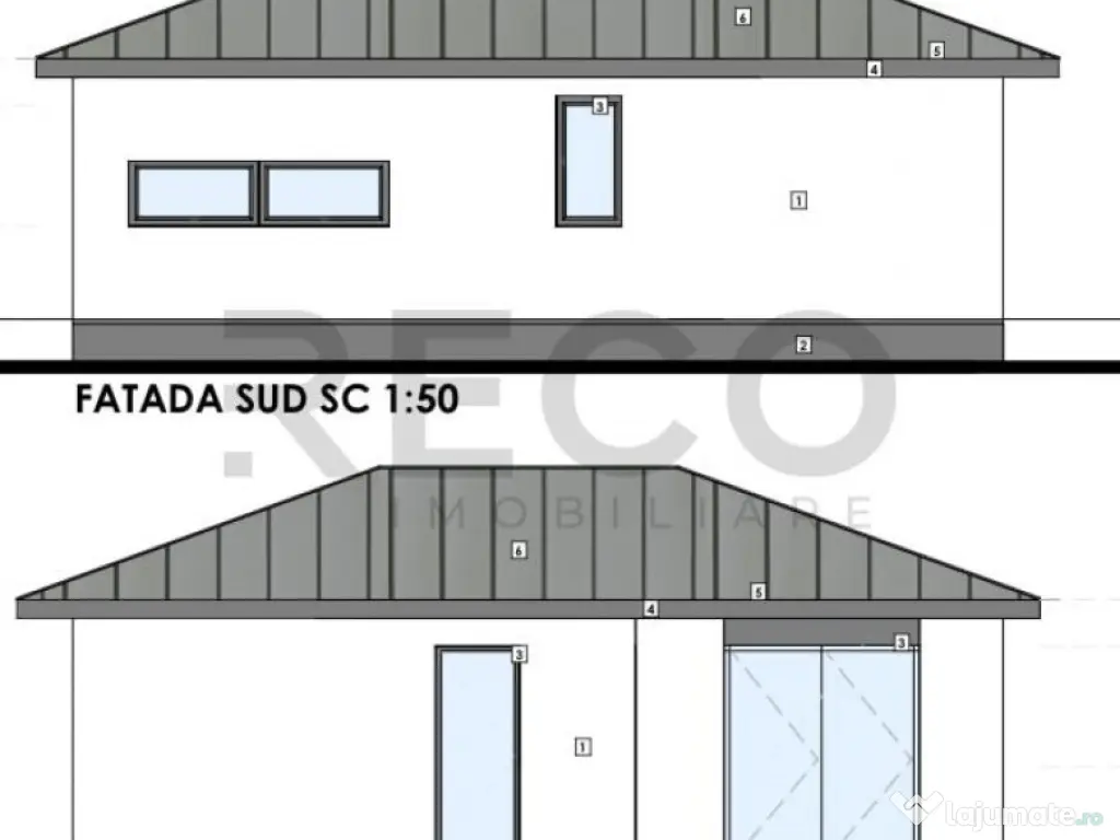 RECO Case cuplate la rosu (P E) Oradea Anexa de locuit 