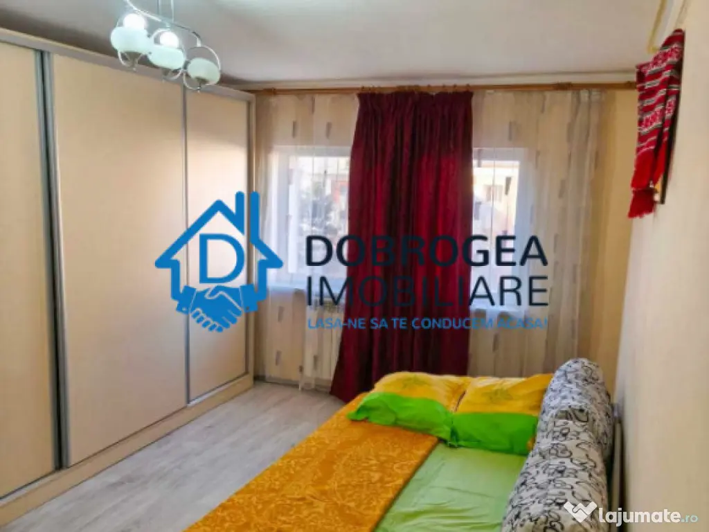 E3- 2 CAMERE DECOMANDAT ETAJ 3, CENTRALA GAZ MOBILAT UTILAT 