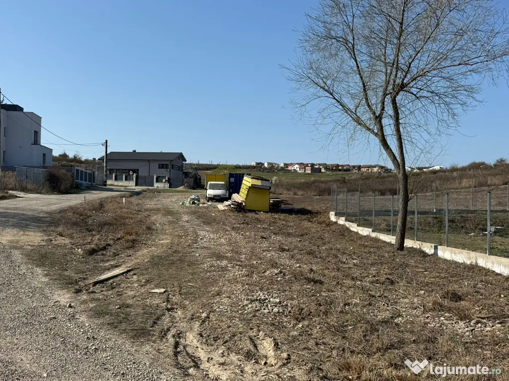 Vând teren zona Paleus Resort 640 mp, la 100 m de asfalt 