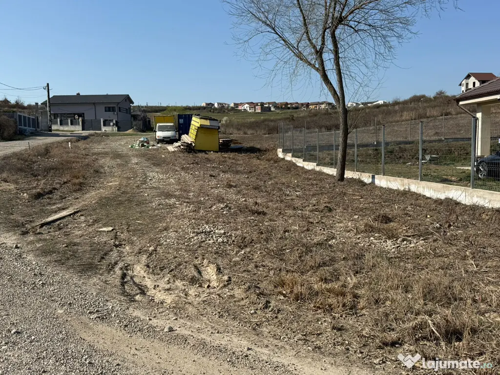 Vând teren zona Paleus Resort 640 mp, la 100 m de asfalt 