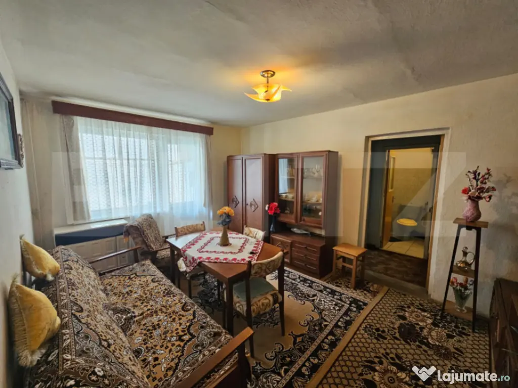 Apartament 2 camere, 37 mp, parter, balcon – oportunitate 