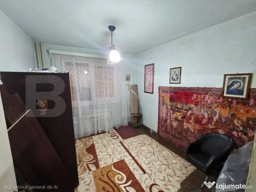 Apartament 2 camere, 37 mp, parter, balcon – oportunitate 