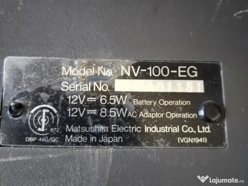 Video casette recorder Panasonic 