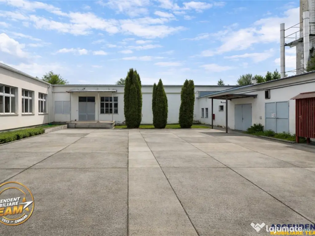 Apreciabil ansamblu:industrial productie birouri 6.322mp te 