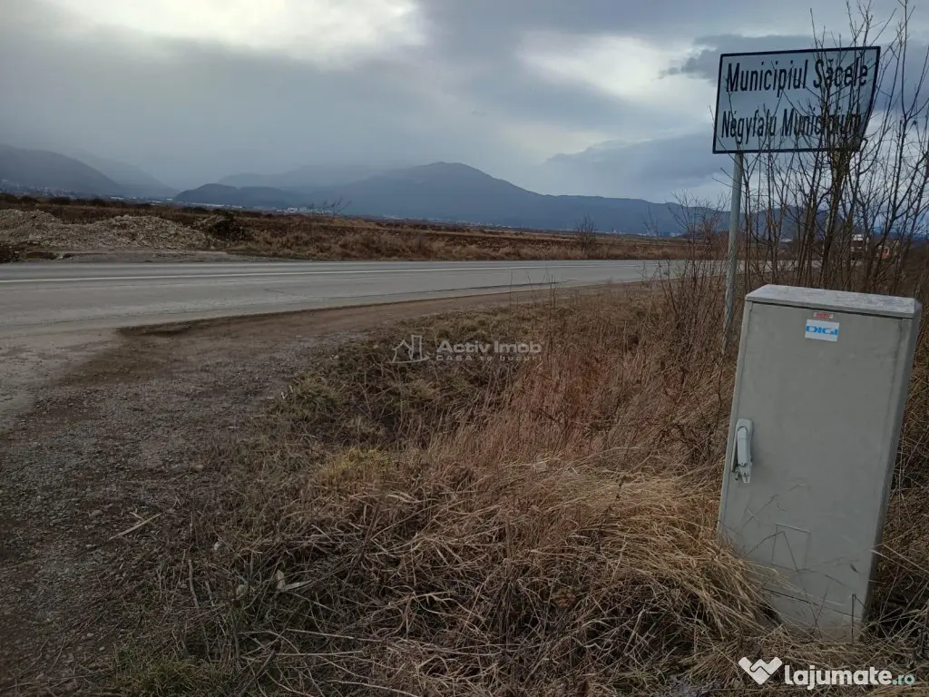 Teren 9000 mp Sacele Izvor, front 356 m la DJ 103A 