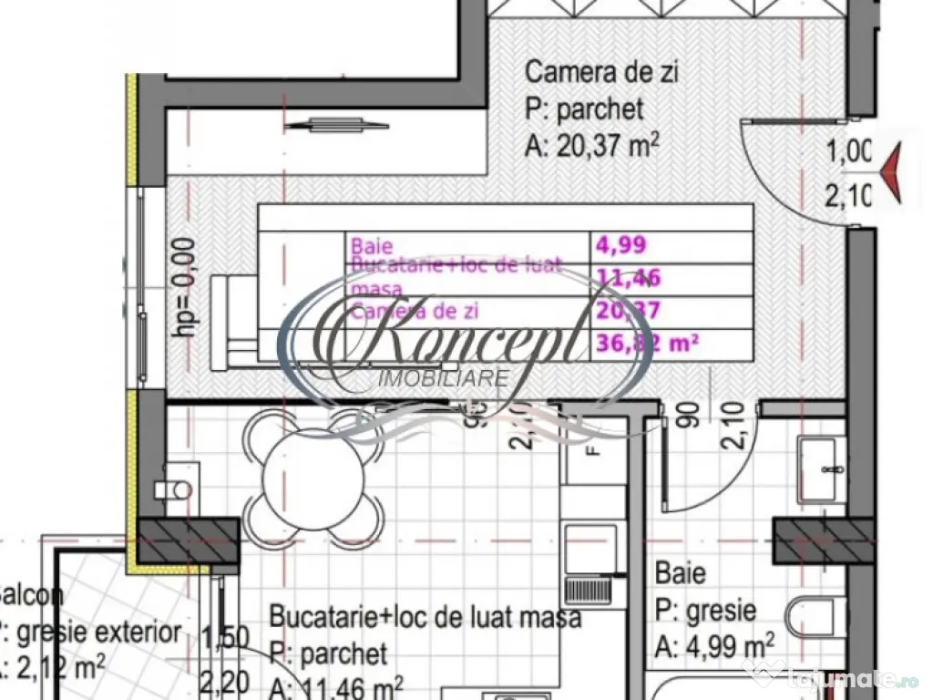 Studio ideal investitie pe strada Soporului 