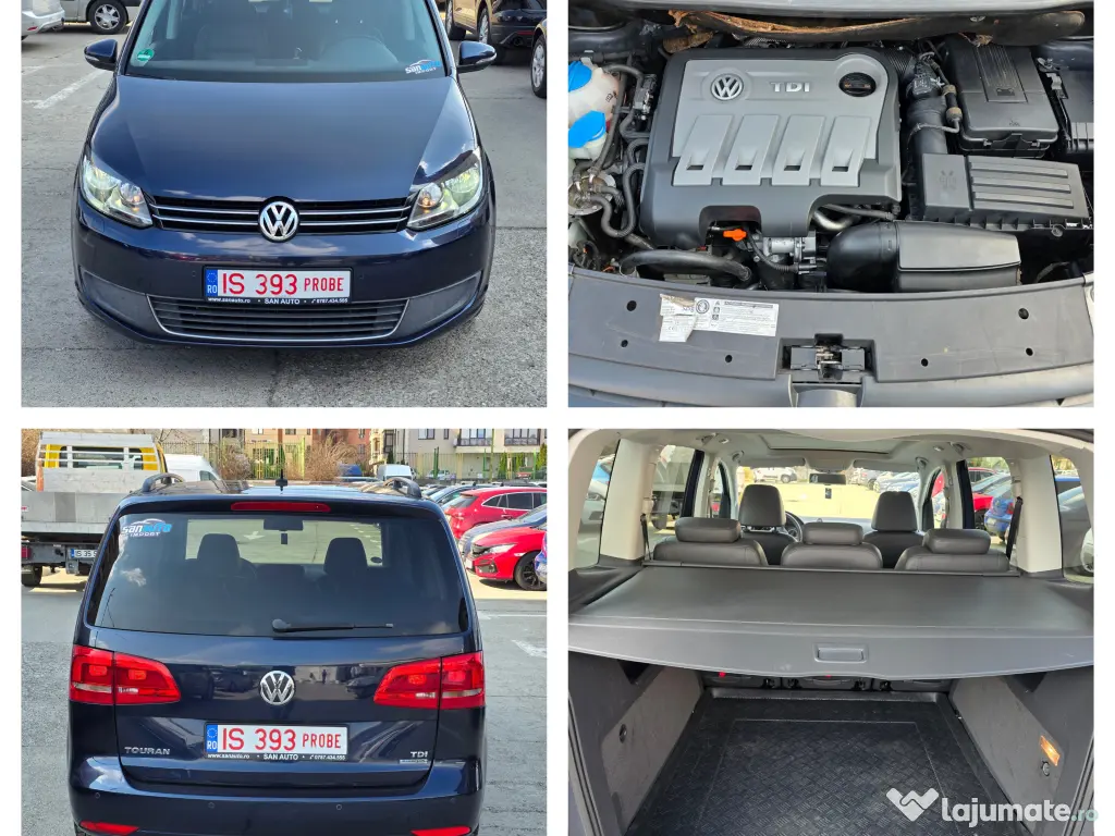 VW Touran 2011 1.6 TDI 105 CP euro 5 / RATE / GARANTIE / LIVRARE