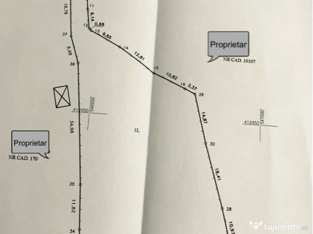 Teren intravilan com.Talea 