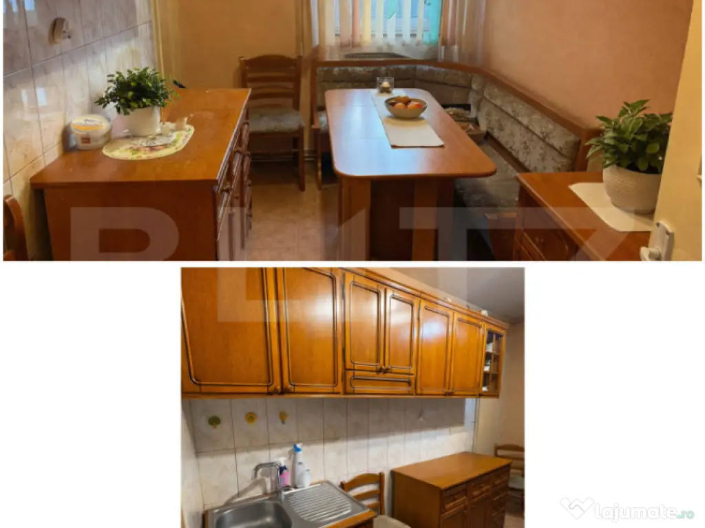 Apartament 4 camere decomodat, ideal familie | 2 băi | Iern