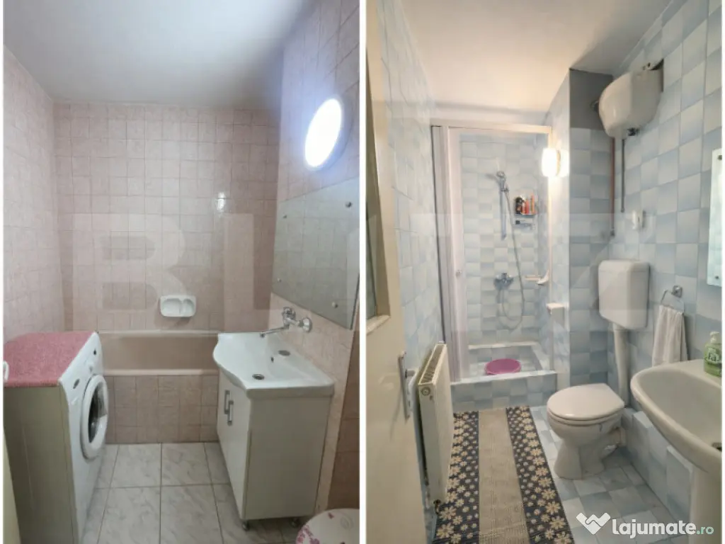 Apartament 4 camere decomodat, ideal familie | 2 băi | Iern