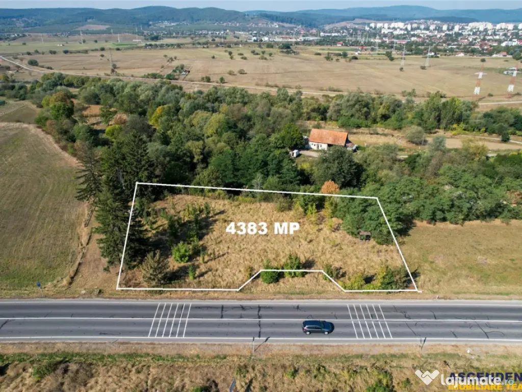 FILM!Teritoriu Versatil:4.383 mp intravilan, deschidere la 