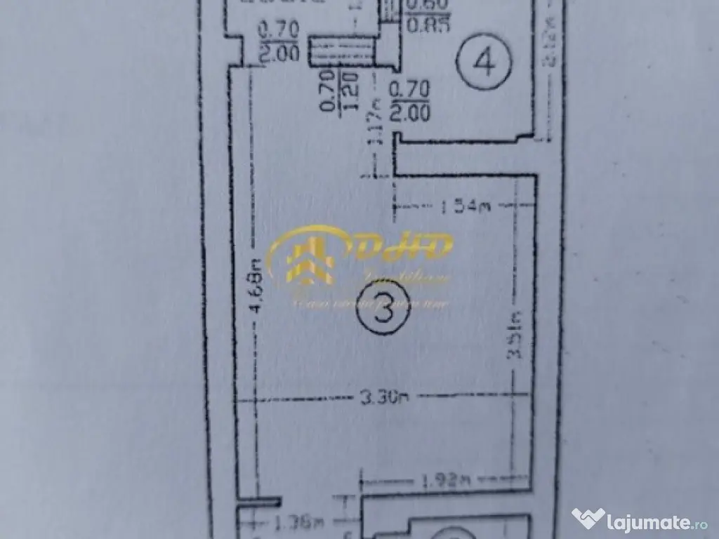 Garsonieră Tudor Vladimirescu etaj intermediat 