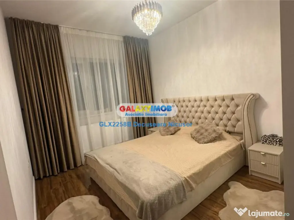 Apartament 2 camere mobilat utilat Militari Residence 84.90 