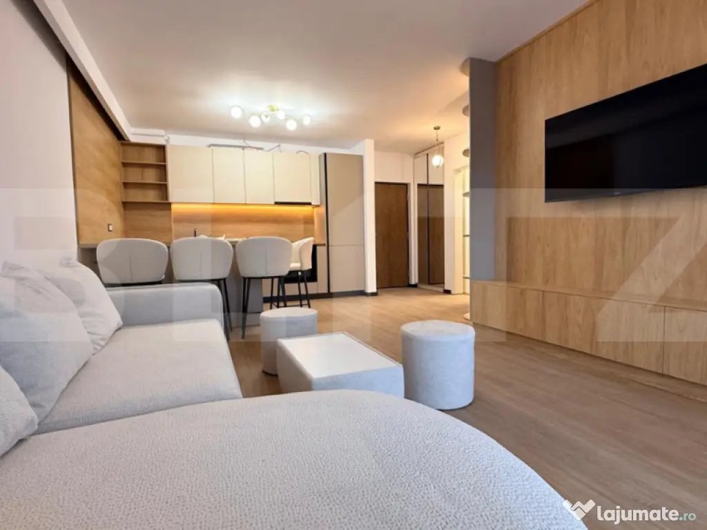 Apartament lux 2 camere 45 mp, terasa 8.50mp, etaj intermedi 