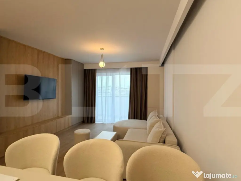 Apartament lux 2 camere 45 mp, terasa 8.50mp, etaj intermedi 