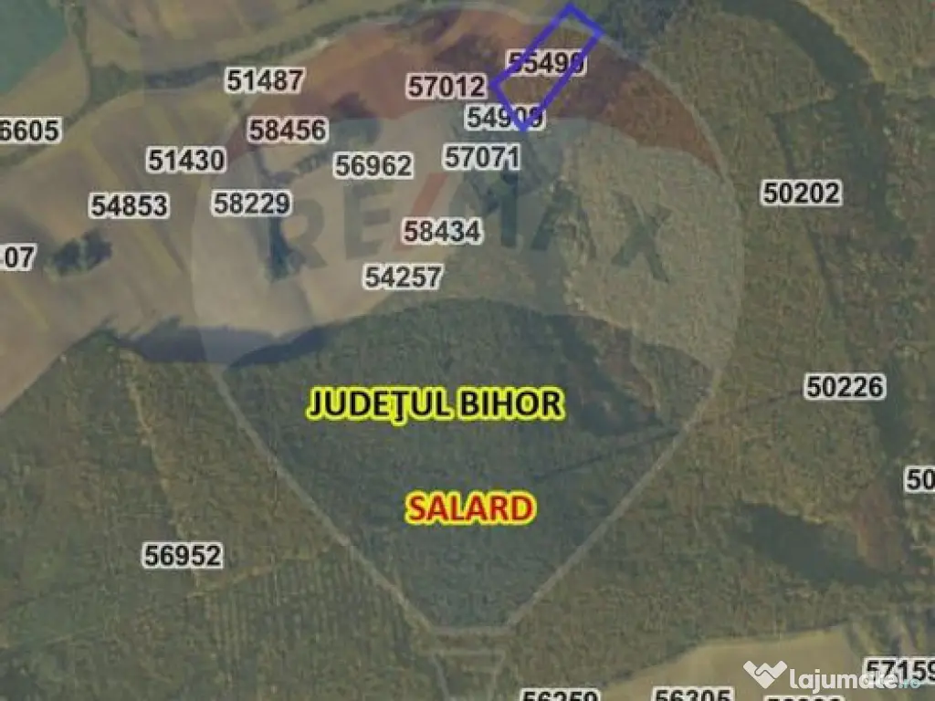 Teren forestier 15,618 mp Santimreu / com. Salard 