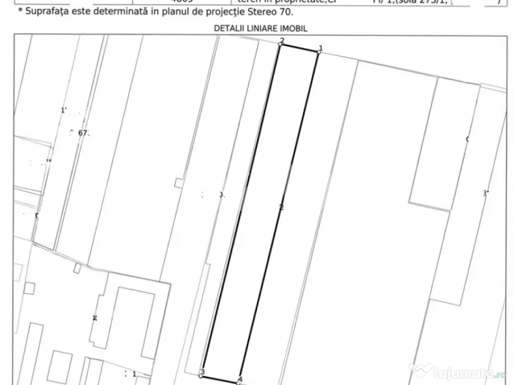 Teren de vânzare – Bd. Theodor Pallady | Deschidere 23,94 