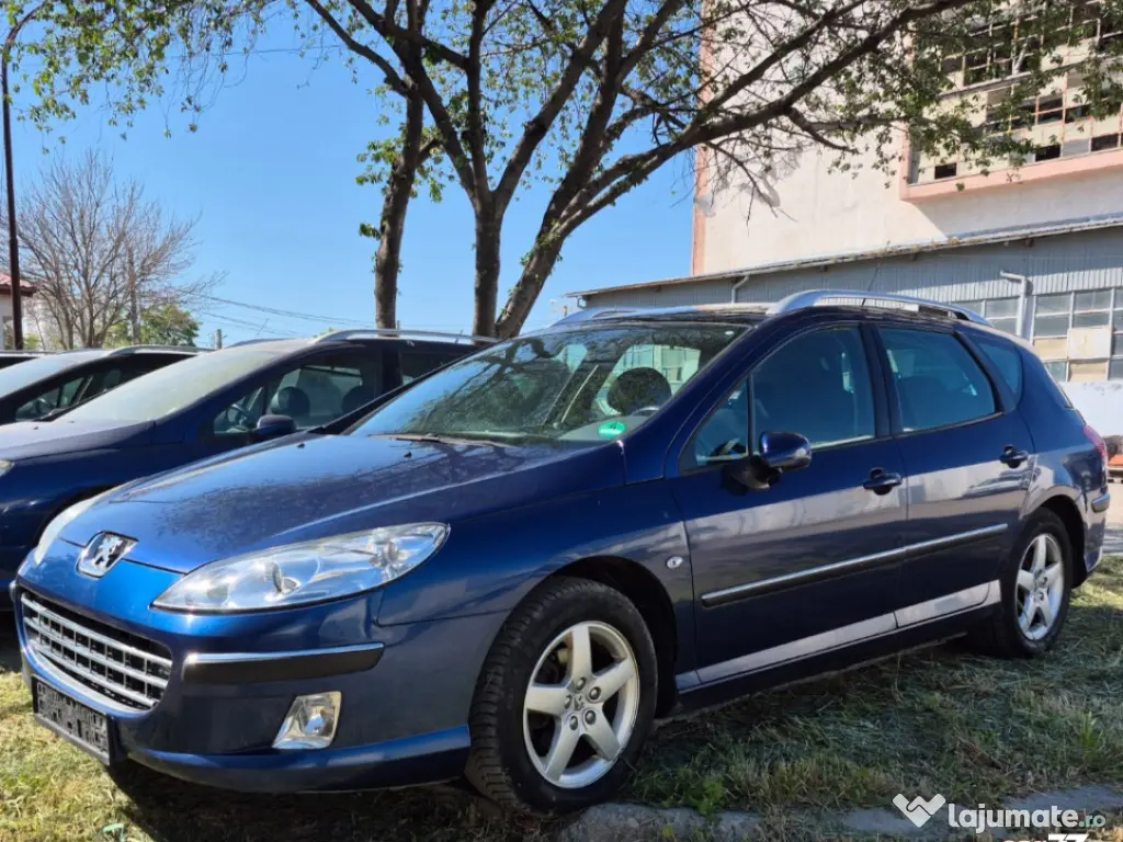 Peugeot 407 Combi Albastru,2.0Hdi,Automatik,136cp,16v,primul proprietar România 