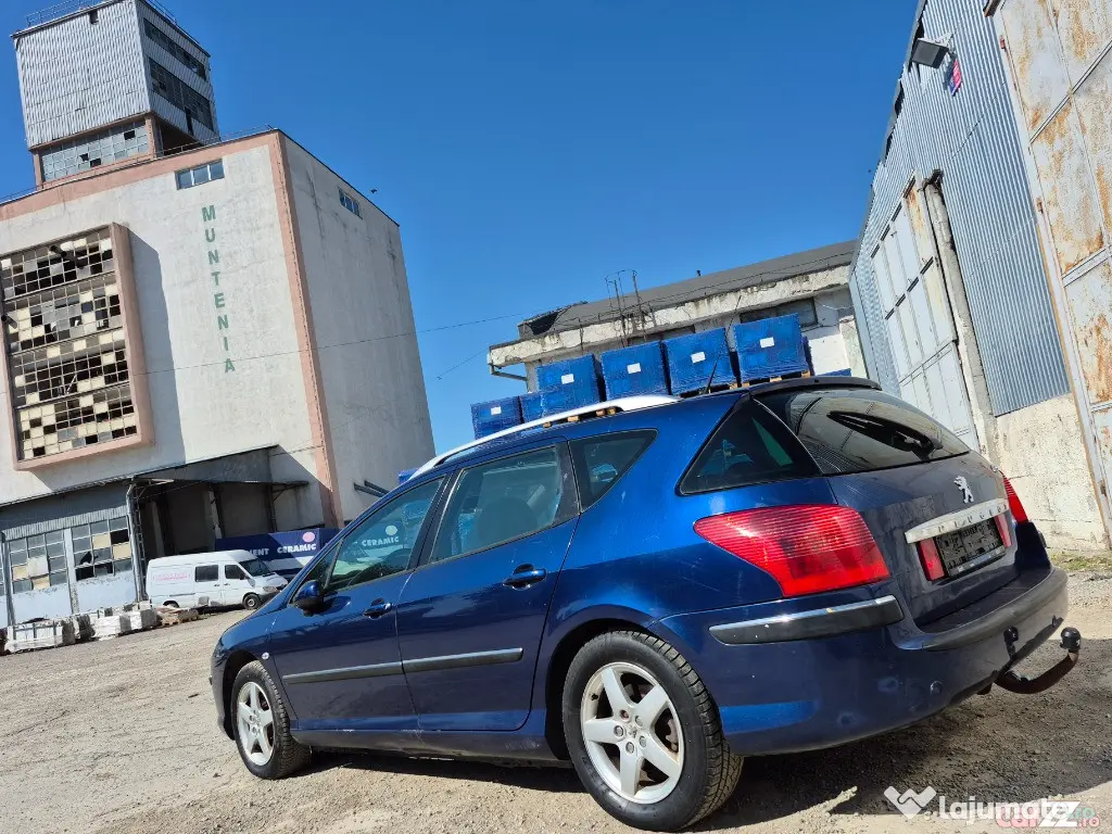 Peugeot 407 Combi Albastru,2.0Hdi,Automatik,136cp,16v,primul proprietar România 