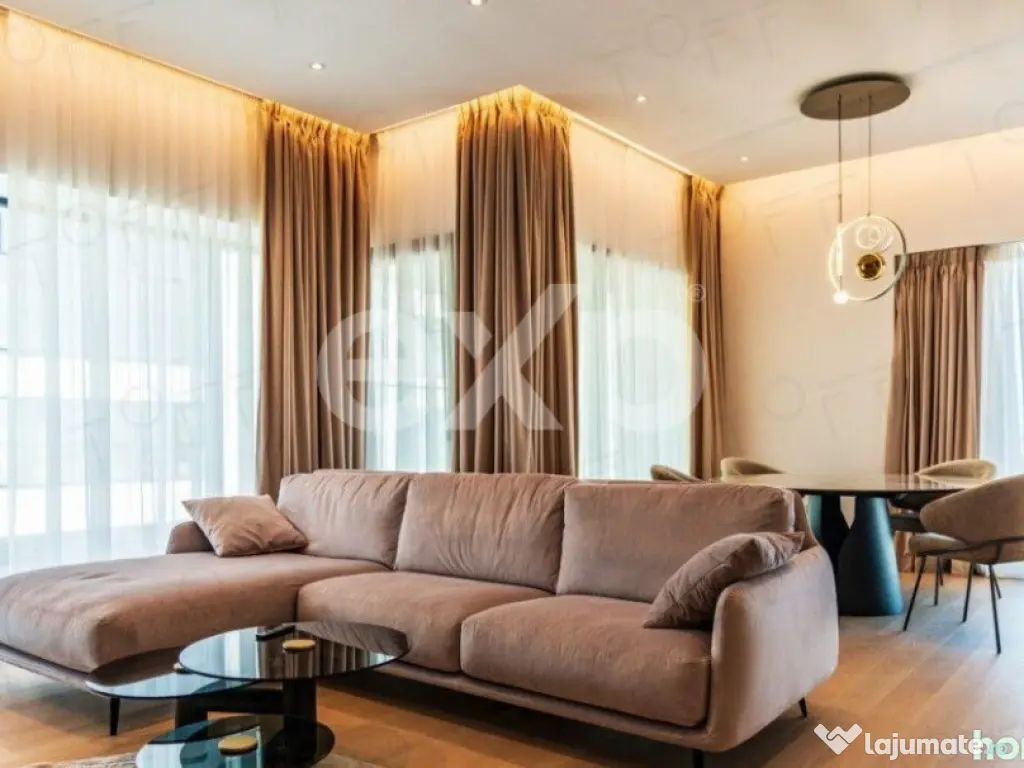 Apartament 3 camere de vanzare- One Verdi Park- mobilat si u 