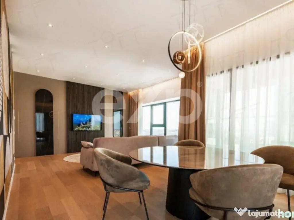 Apartament 3 camere de vanzare- One Verdi Park- mobilat si u 