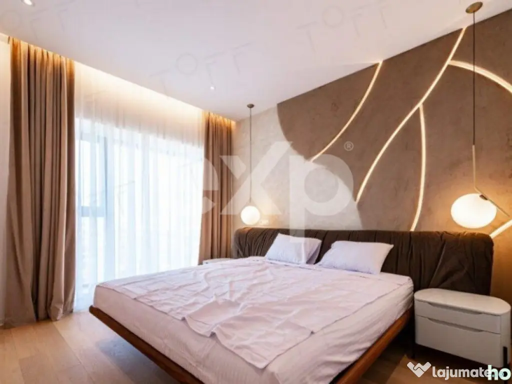 Apartament 3 camere de vanzare- One Verdi Park- mobilat si u 