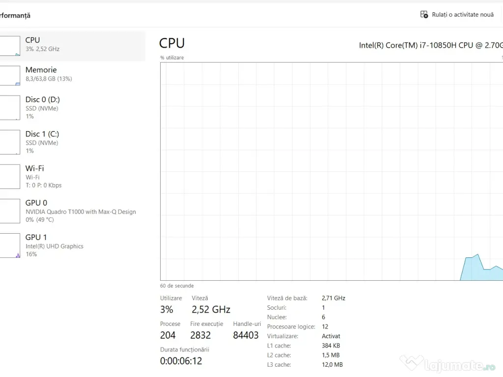 HP ZBook Fury 15 G7 Workstation / i7 / 64GB RAM / SSD / Quadro / Upgrade total