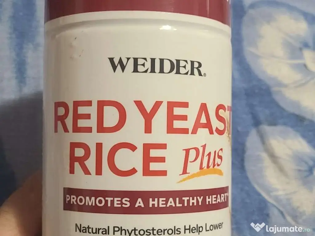 orez rosu  plus - 240 pastile -reduce colesterol din America 