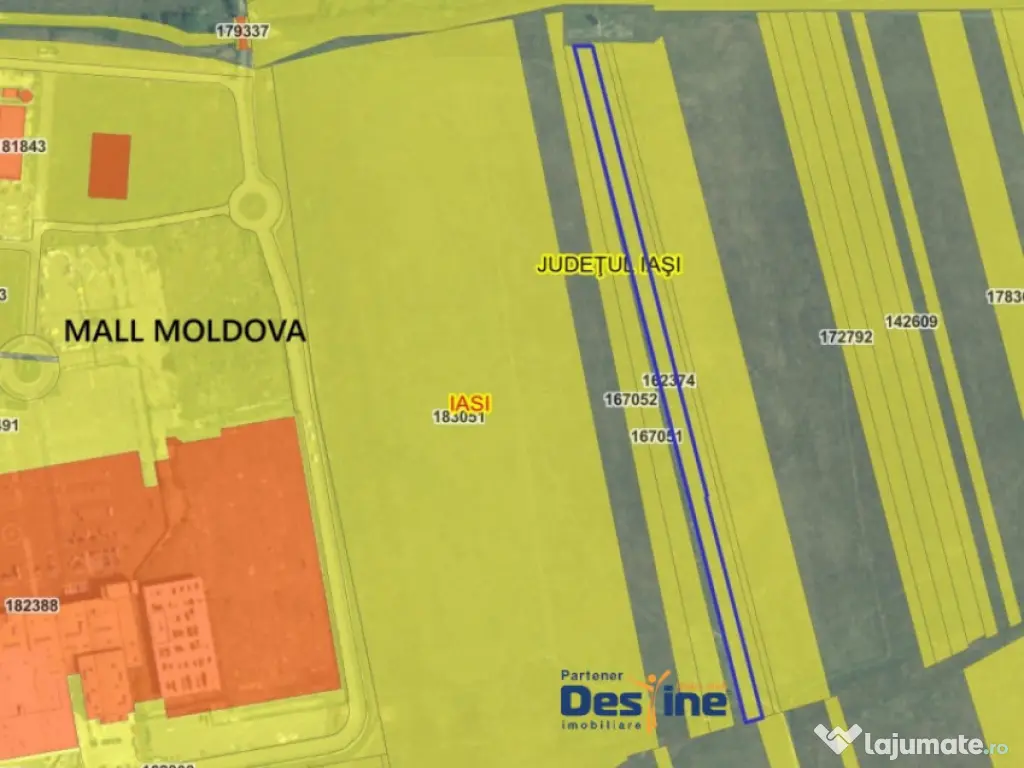 COMISION 0% - Teren intravilan 7500mp Mall Moldova - Popas P 