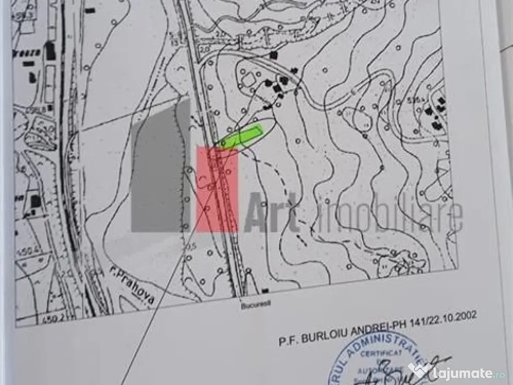 Teren de vanzare Breaza Cornu iesire la DN 1 