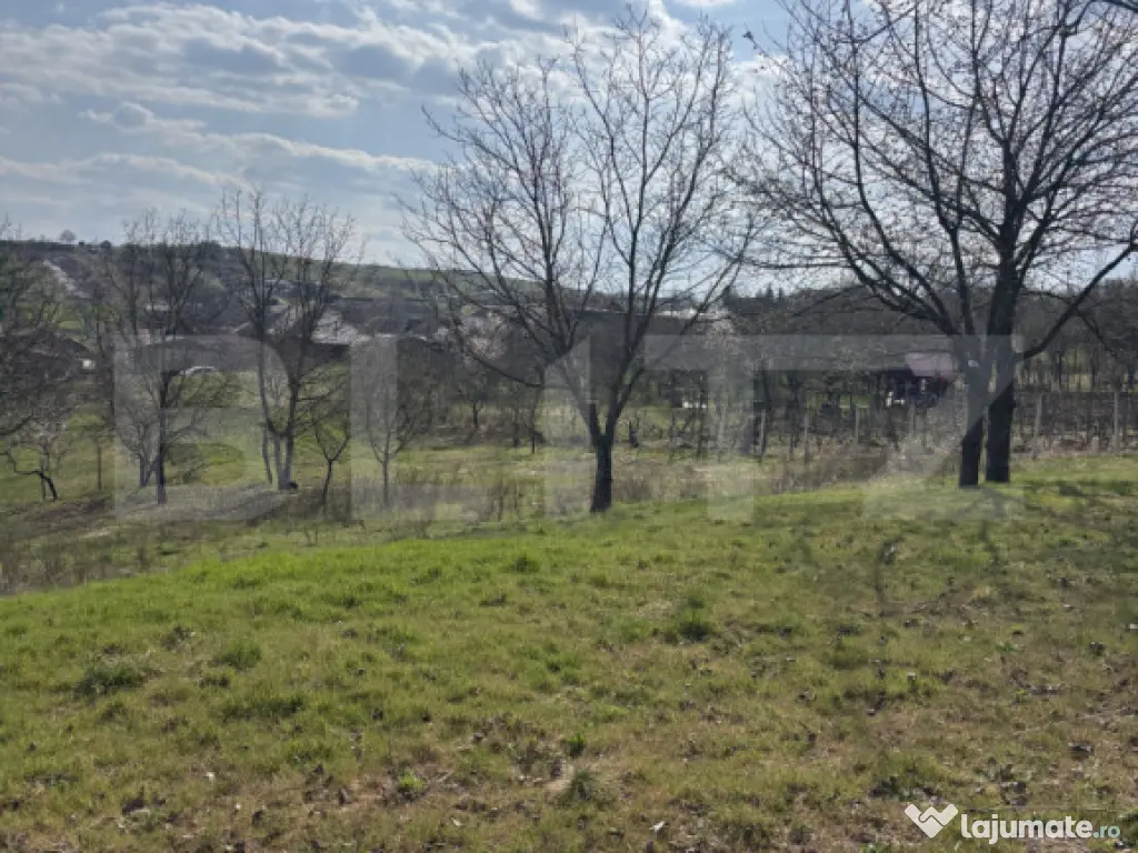 Teren de vanzare, cu o panorama deosebita