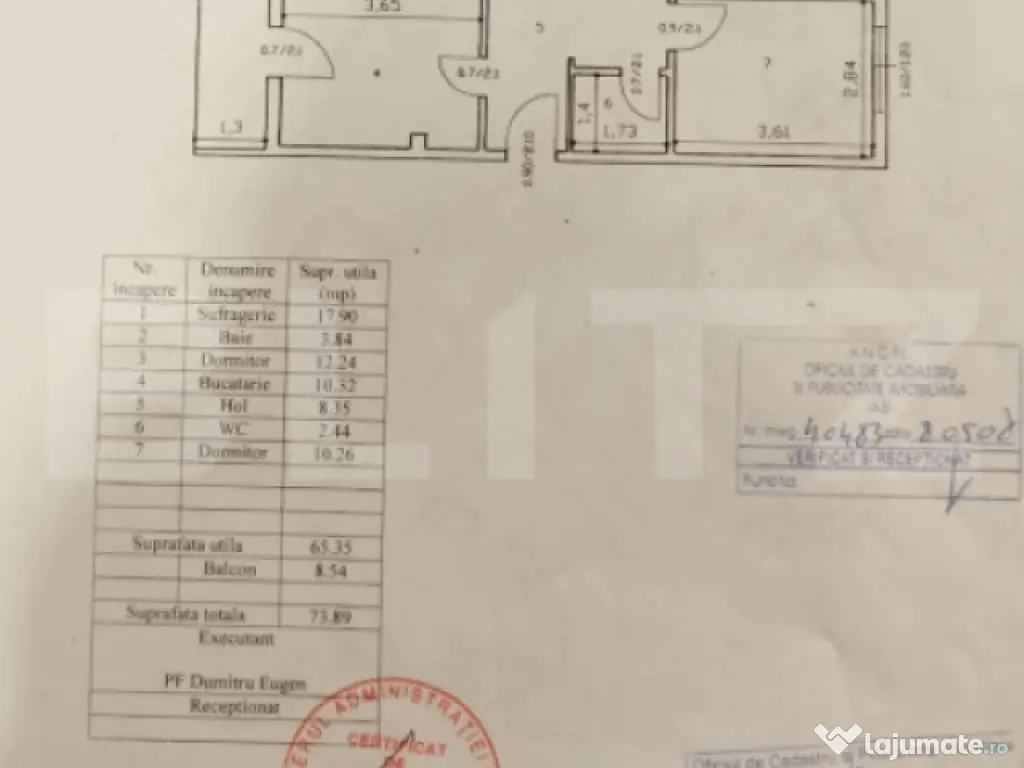 Apartament 3 Camere , zona Nicolina , 65mp cu Boxa la Subsol 